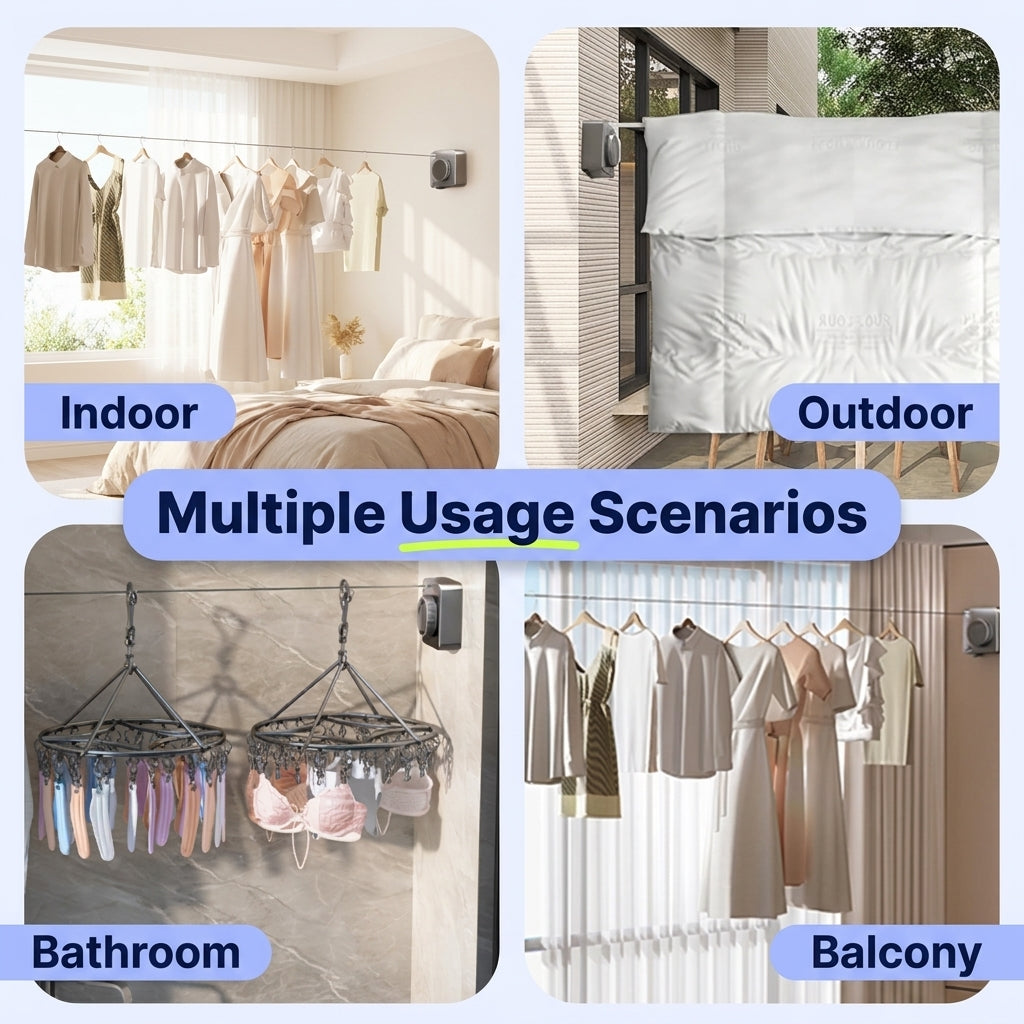 Goodinary® Retractable Clothesline