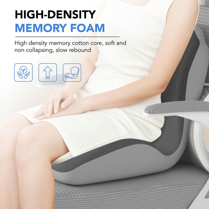 Goodinary® Memory Foam Seat Cushion Contoured Sitting Pad