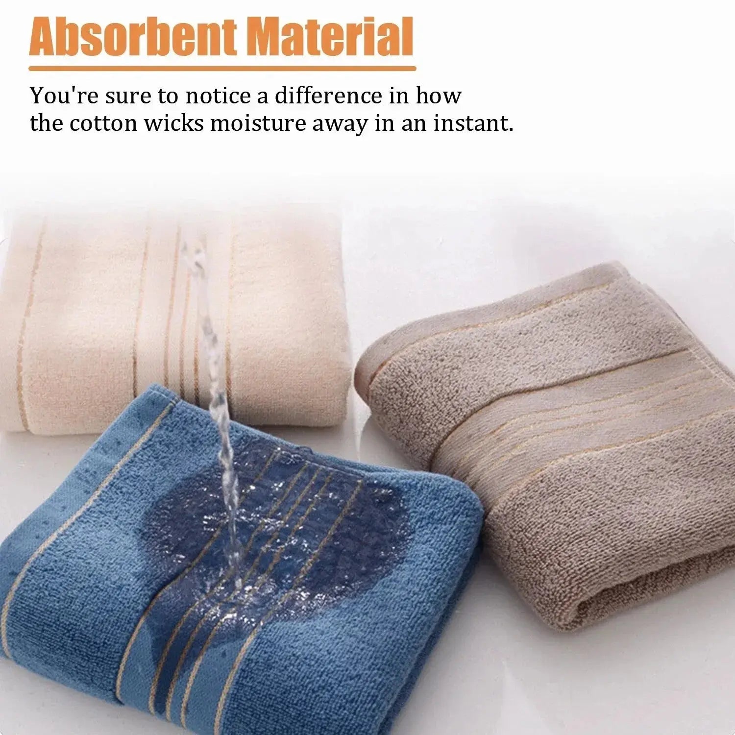 Goodinary® Thickened Soft Absorbent Face Hand Towel (3pcs) - Goodinary