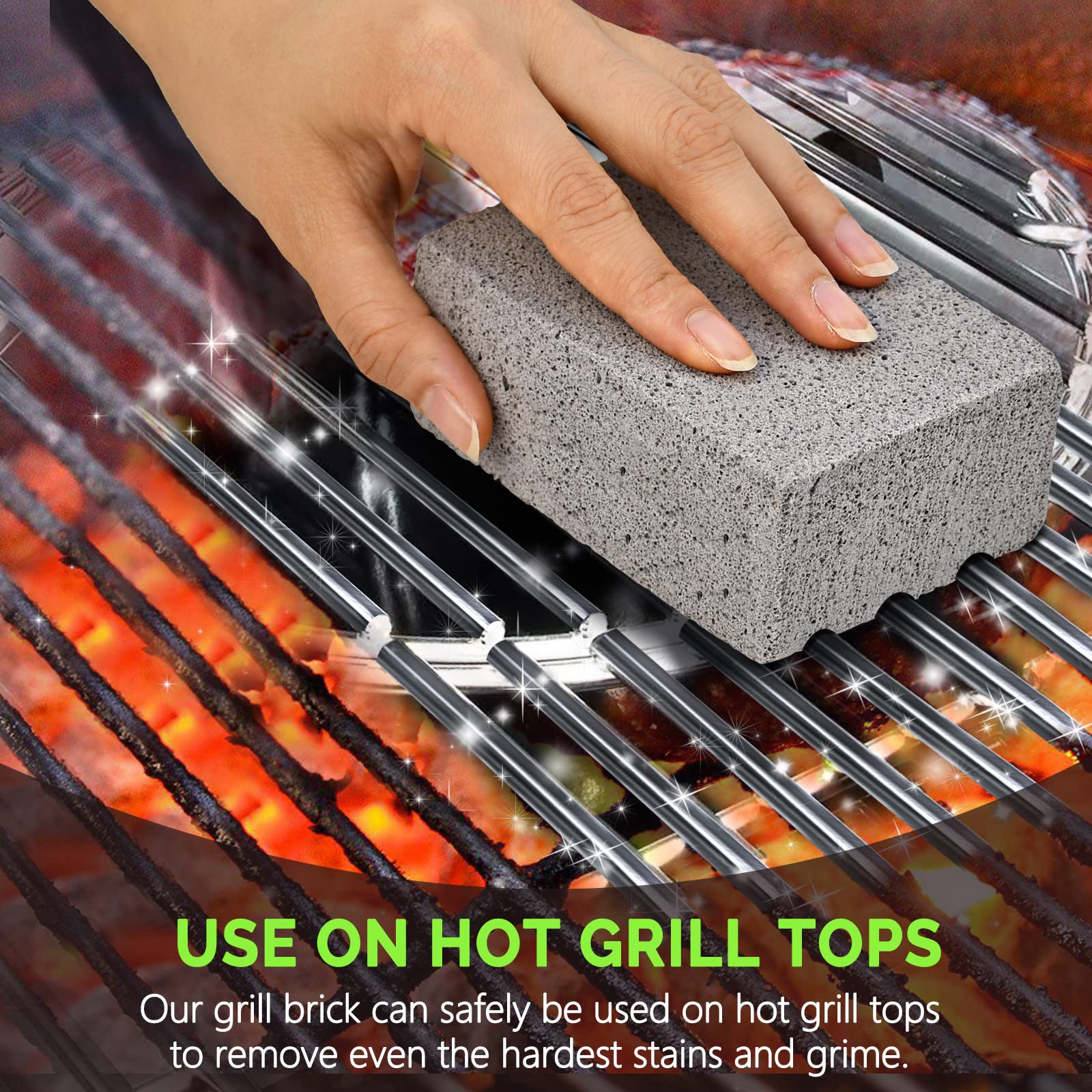 Goodinary® Grill Cleaning Brick (6 Packs)