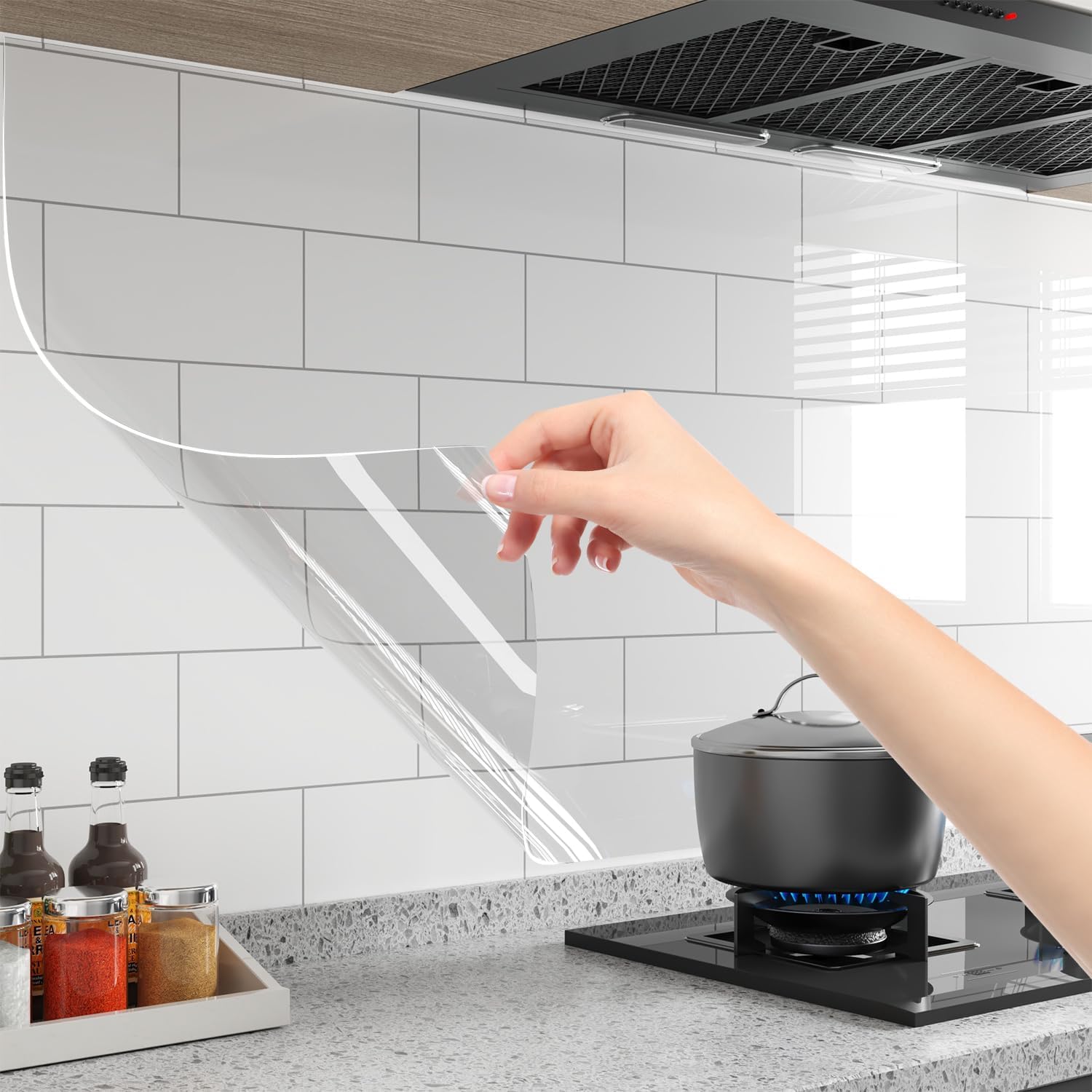 Goodinary® Clear Contact Paper Roll
