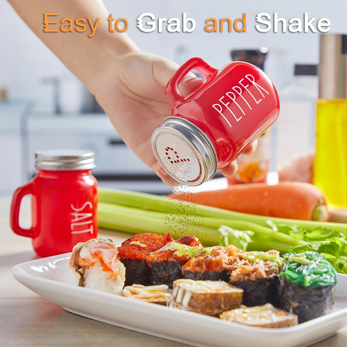 Goodinary® Handled Glass Shaker Set