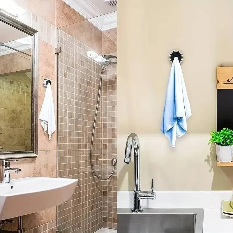 Goodinary® Adhesive Round Towel Holder (2 Pcs)
