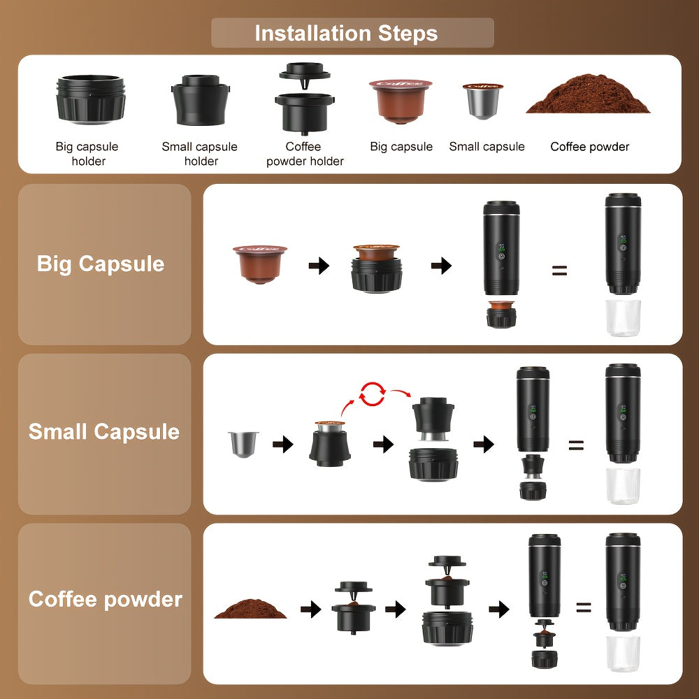 Goodinary® Portable Espresso Maker
