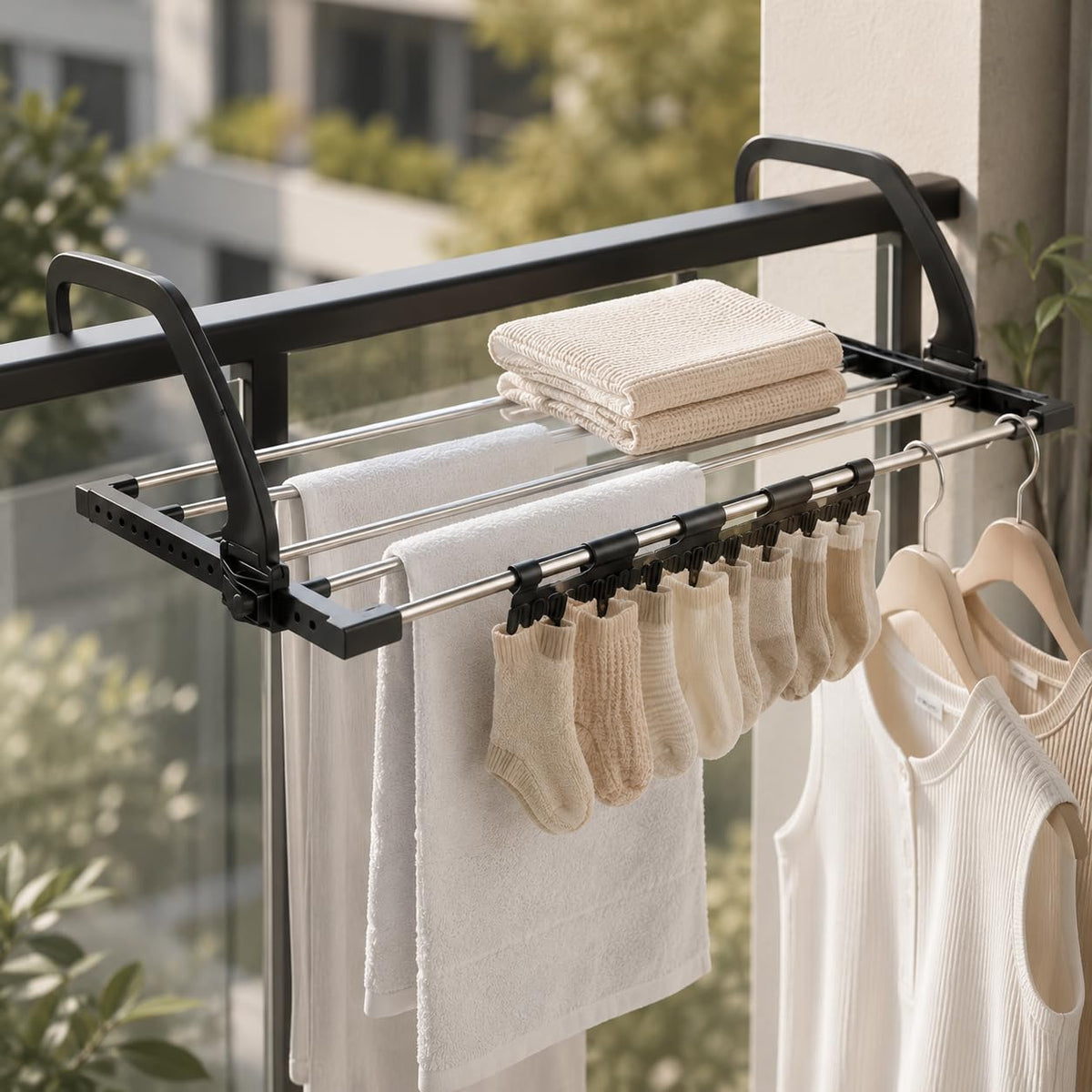 Goodinary® Extendable Radiator Drying Rack