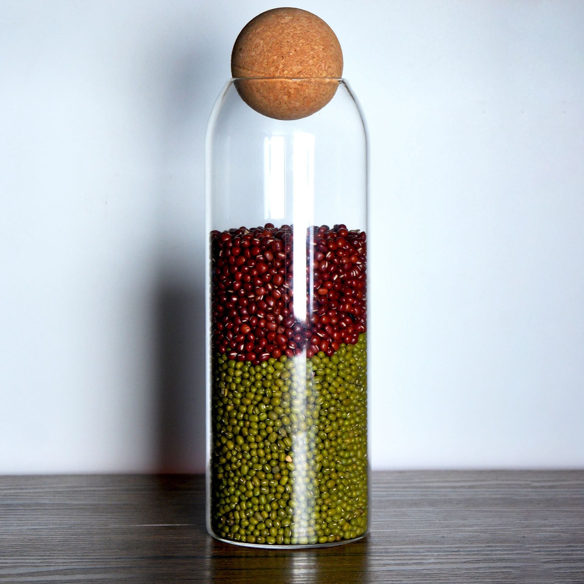 Goodinary® Round Cork Glass Jar