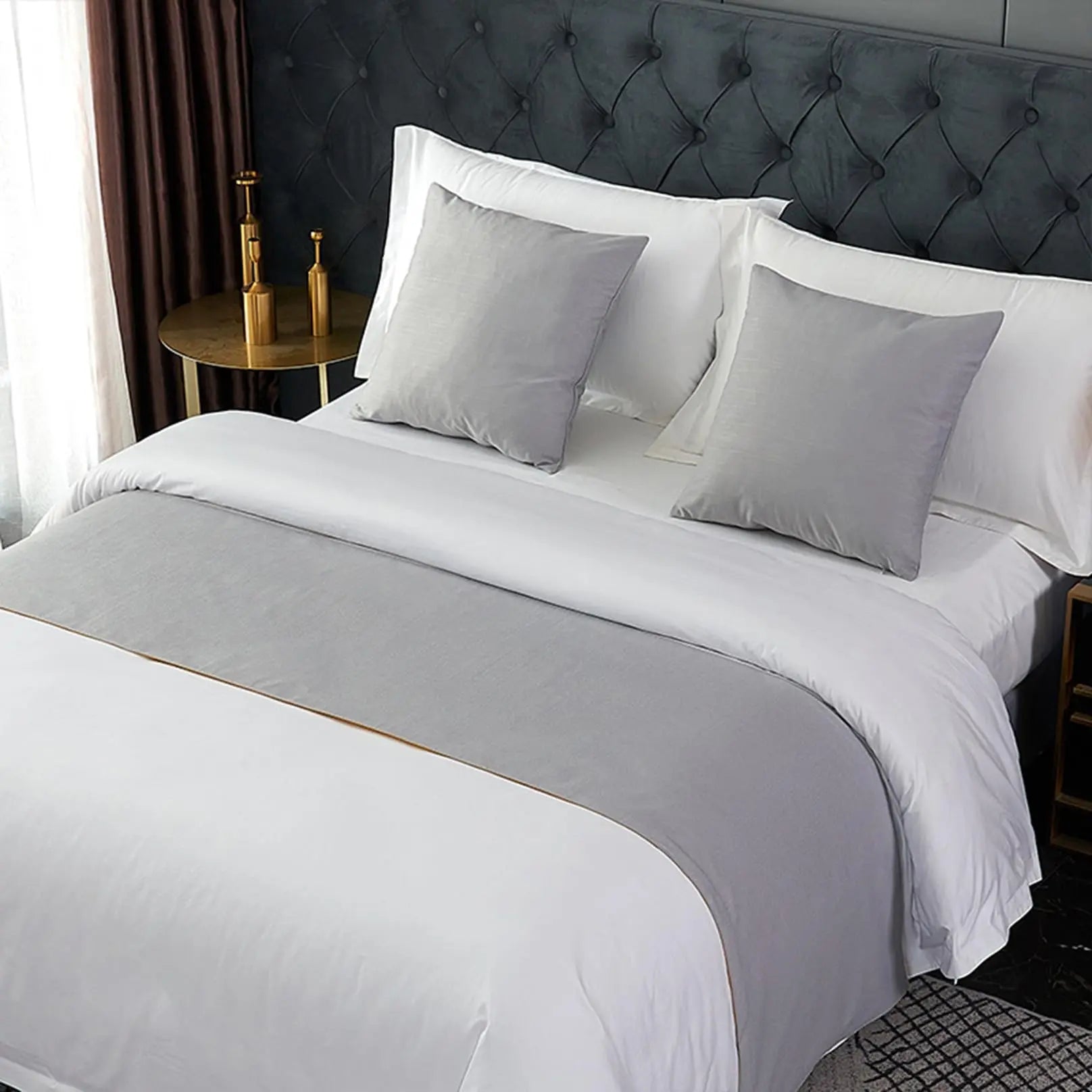 Goodinary® Velvet Bed Scarf - Goodinary