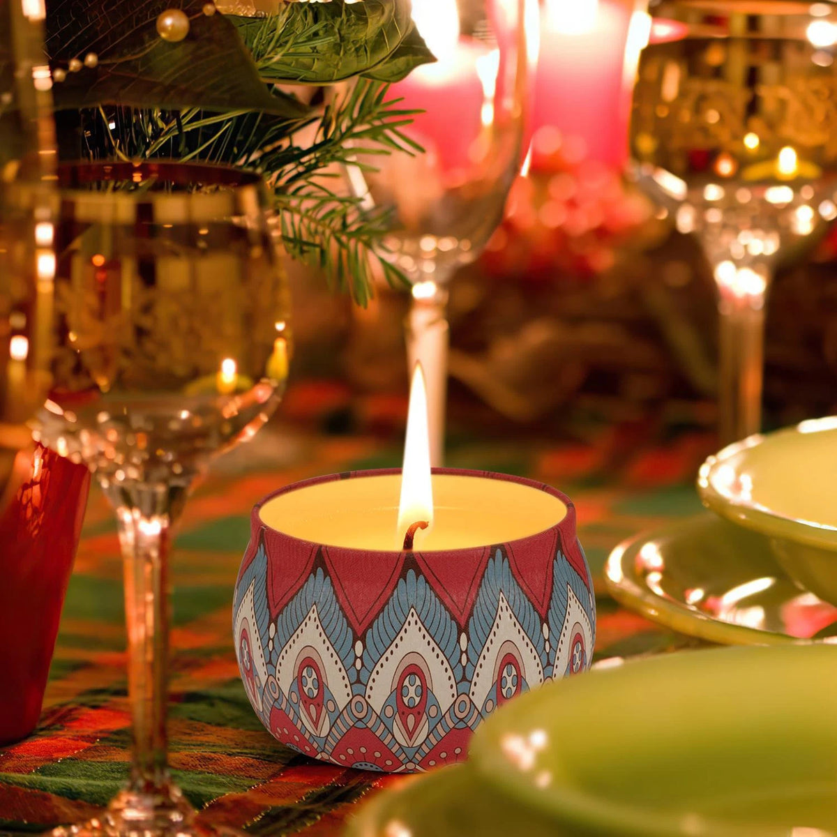 Goodinary® Desert Bloom Candle Set (4 Pcs)