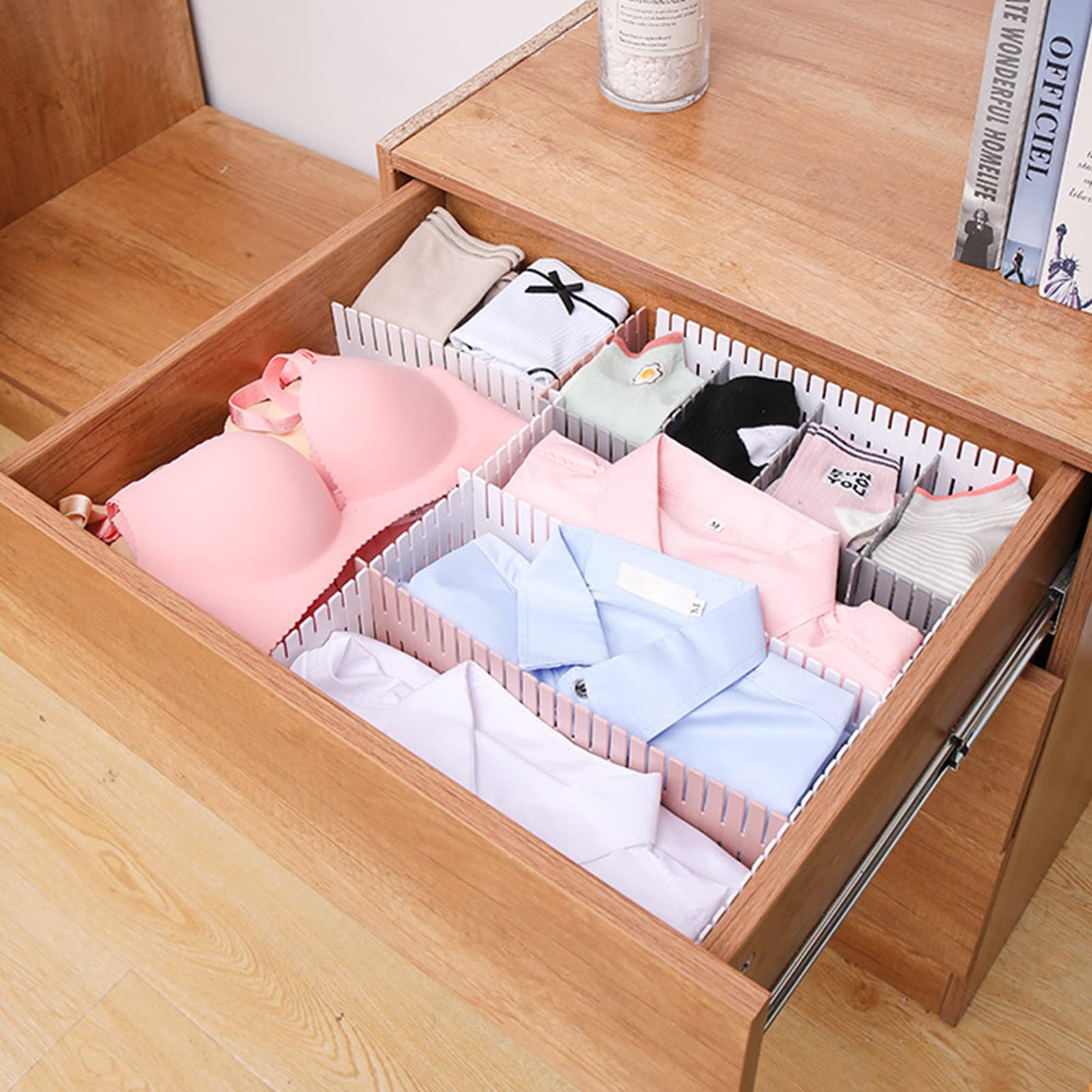 Goodinary® Drawer Divider Set (4/8 Pcs)