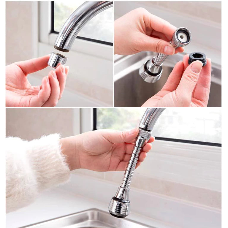 Goodinary® 360 Degree Swivel Faucet Aerator (3 Pcs)