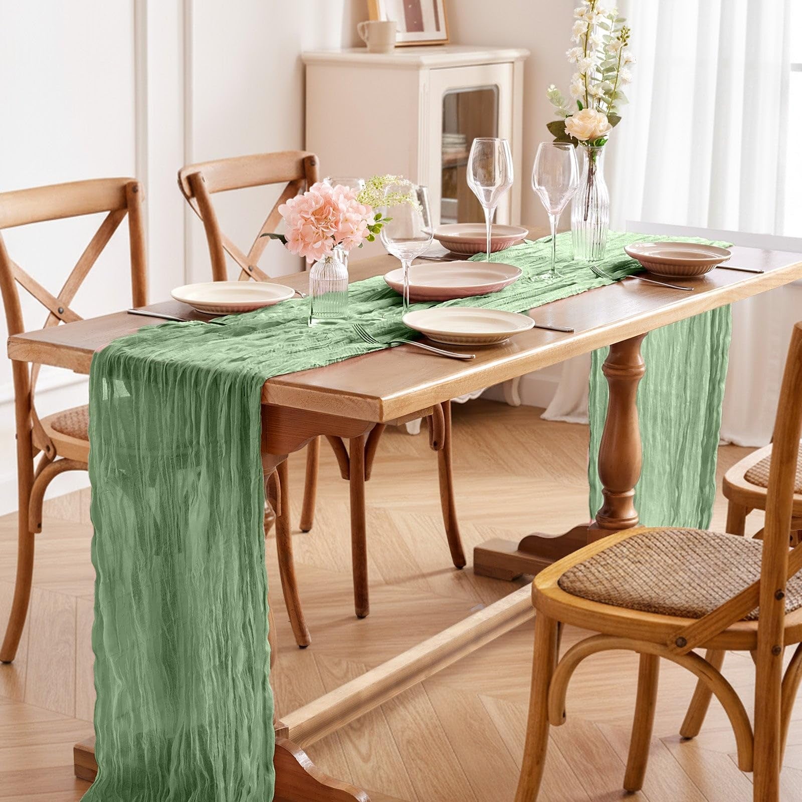 Goodinary® Gauze Table Runner
