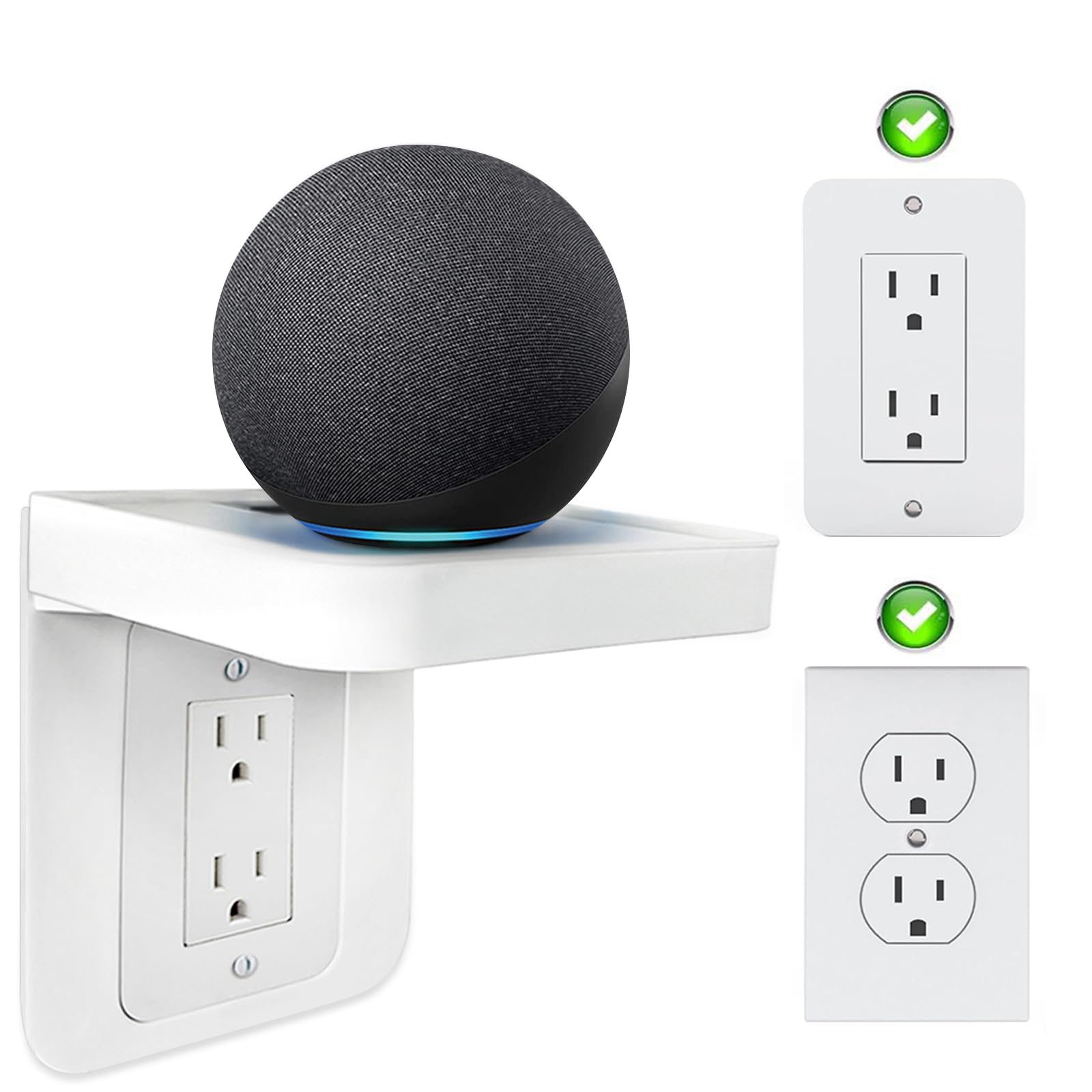 Goodinary® Outlet Wall Shelf