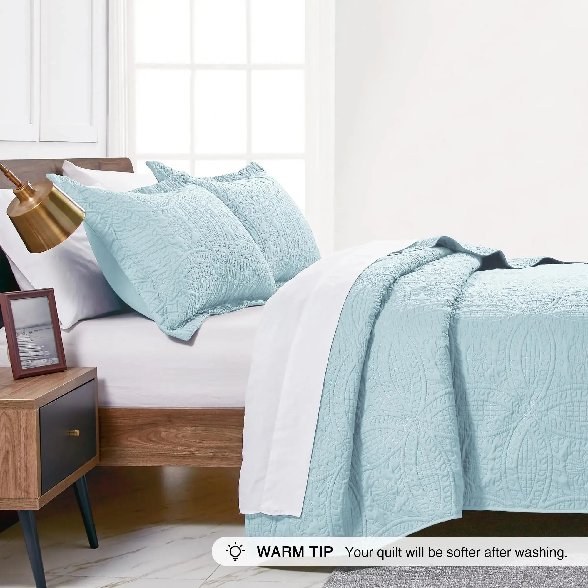 Goodinary® Soft Lightweight Coin Pattern Bedding Set - Goodinary