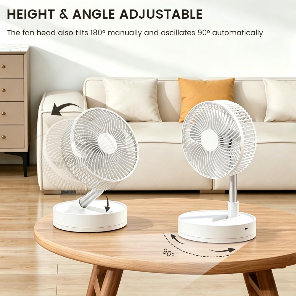 Goodinary® Foldable Floor Fan