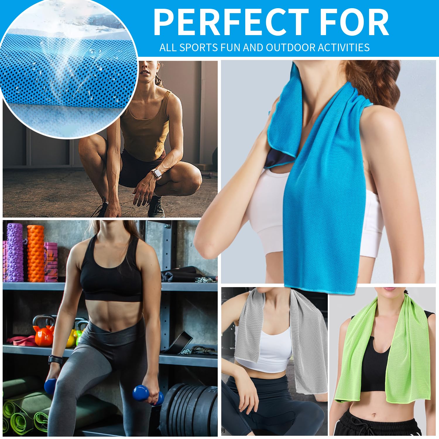 Goodinary® Microfiber Cooling Towel