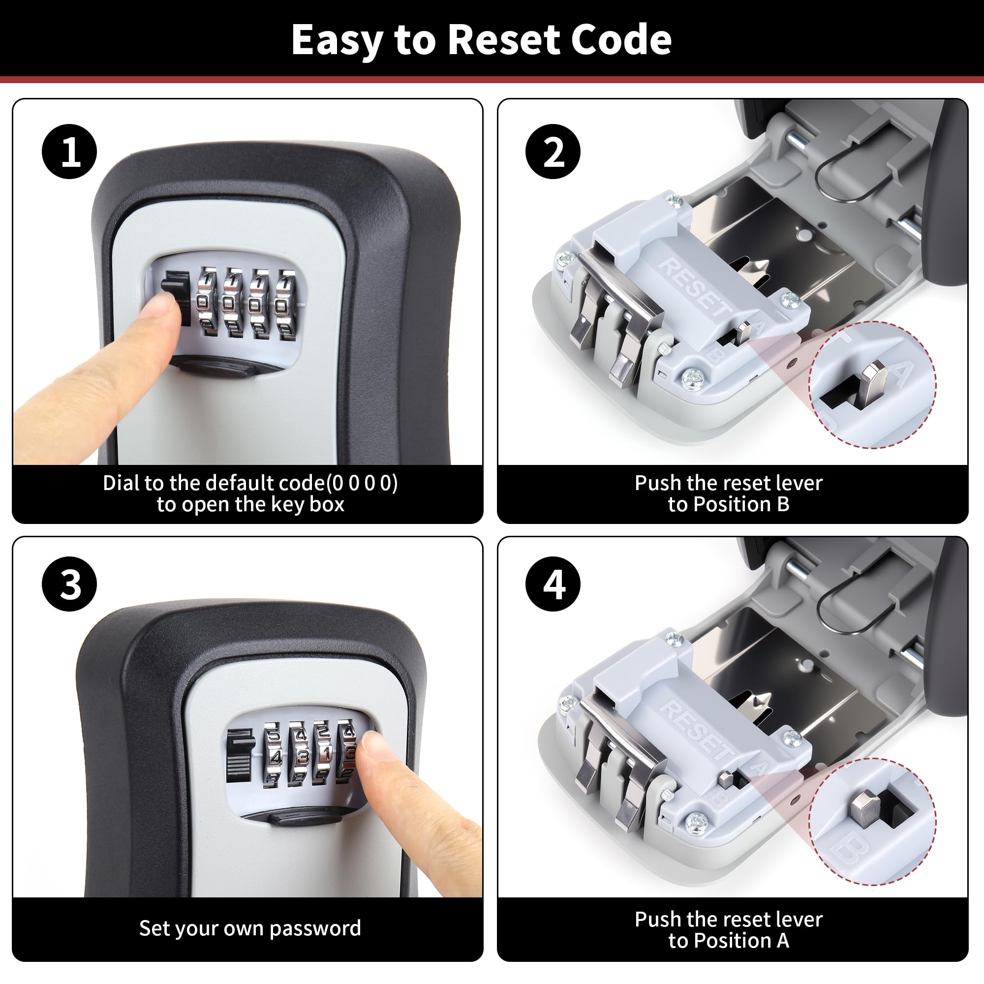 Goodinary® Combination Key Safe