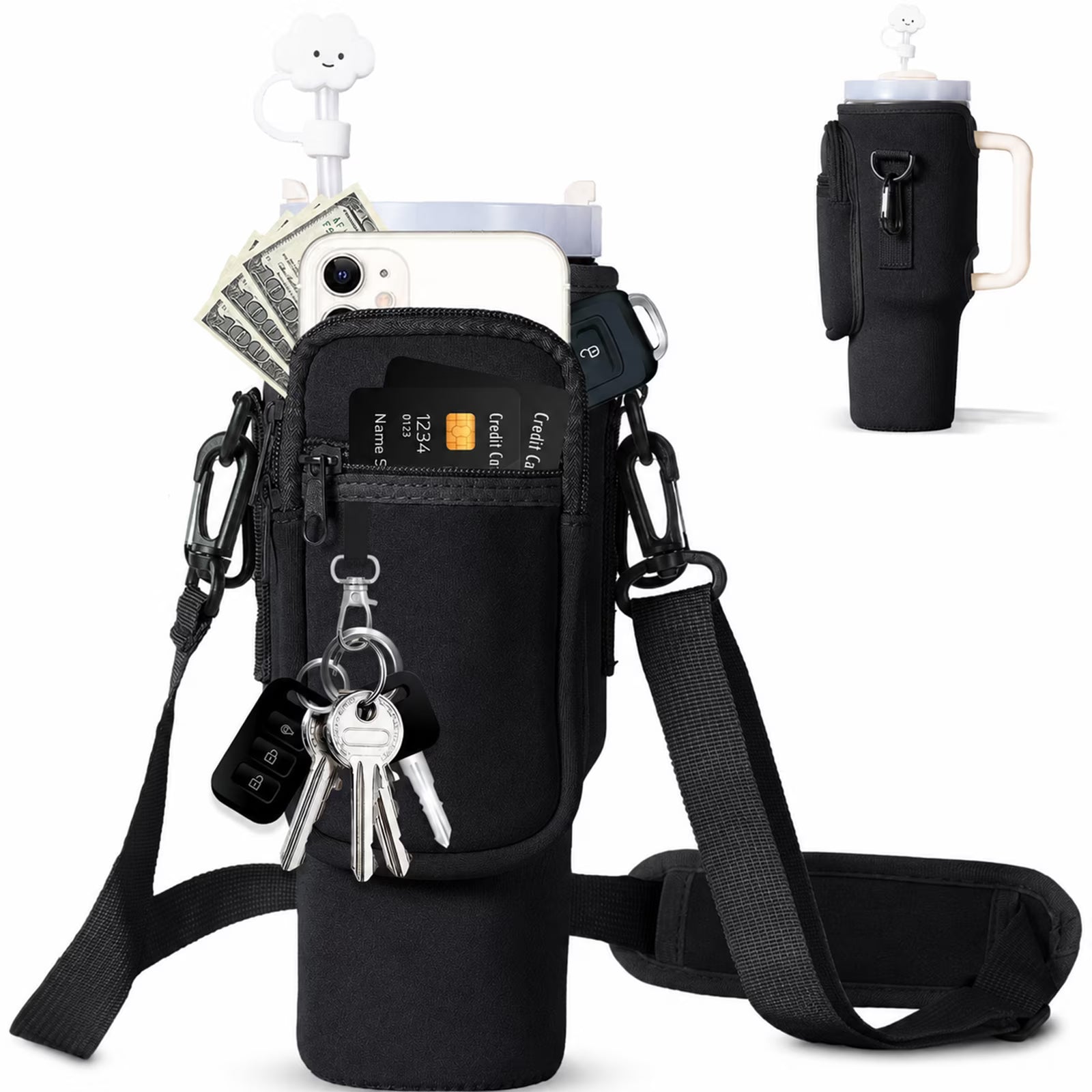 Goodinary® Phone Pocket Bottle Carrier