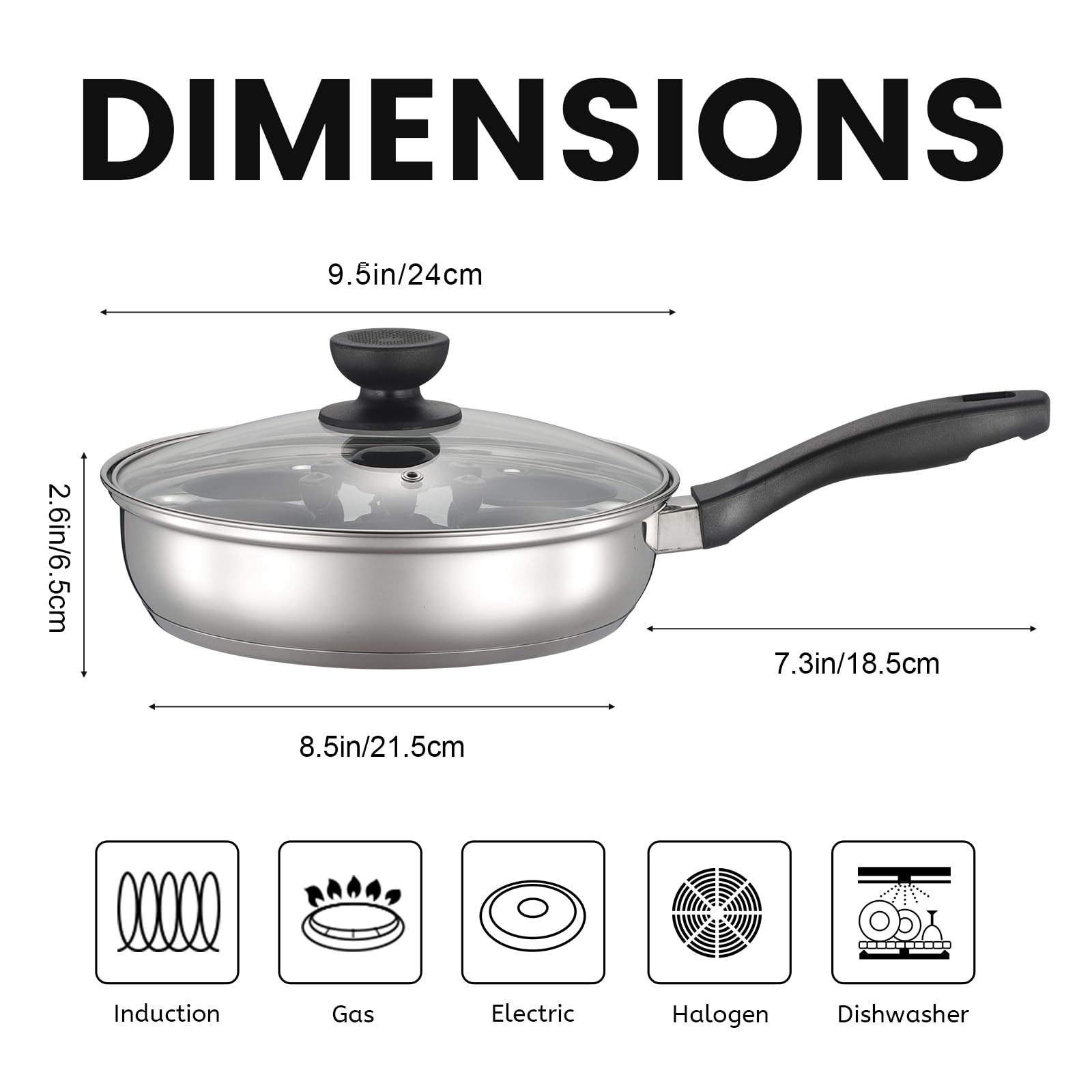 Goodinary® Egg Poacher Pan