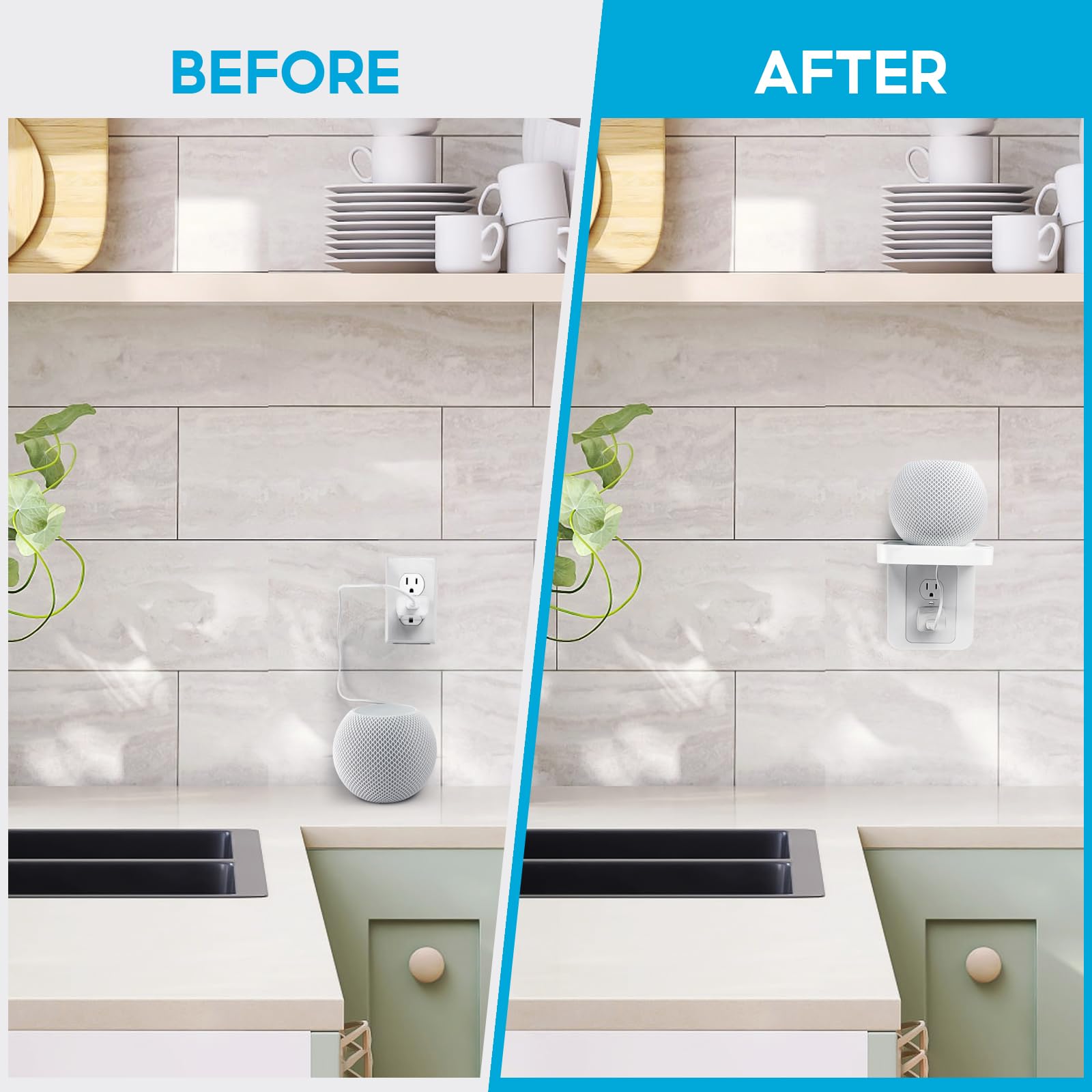 Goodinary® Outlet Wall Shelf