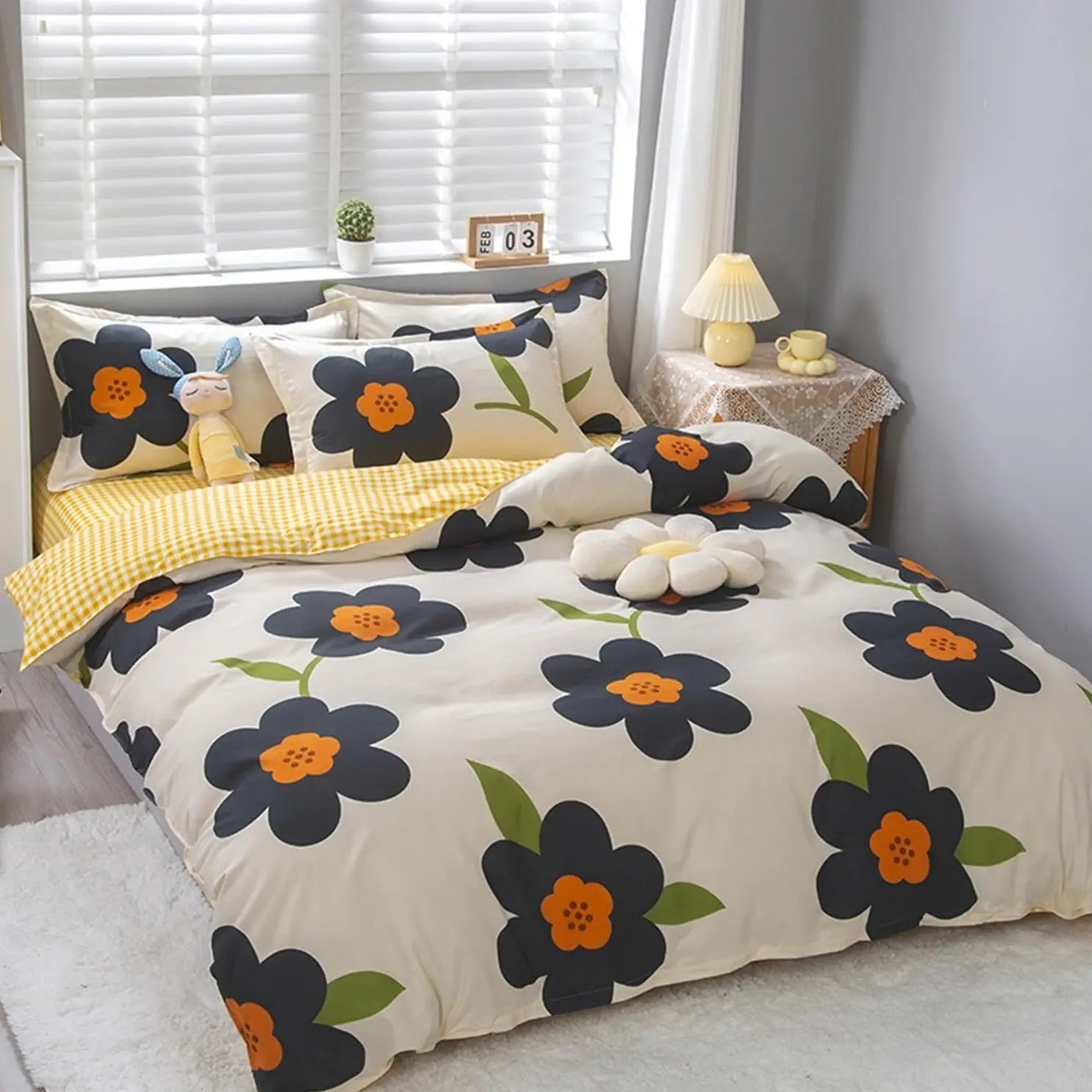 Goodinary® Luxe Botanical Bedding Set (4pcs) - Goodinary