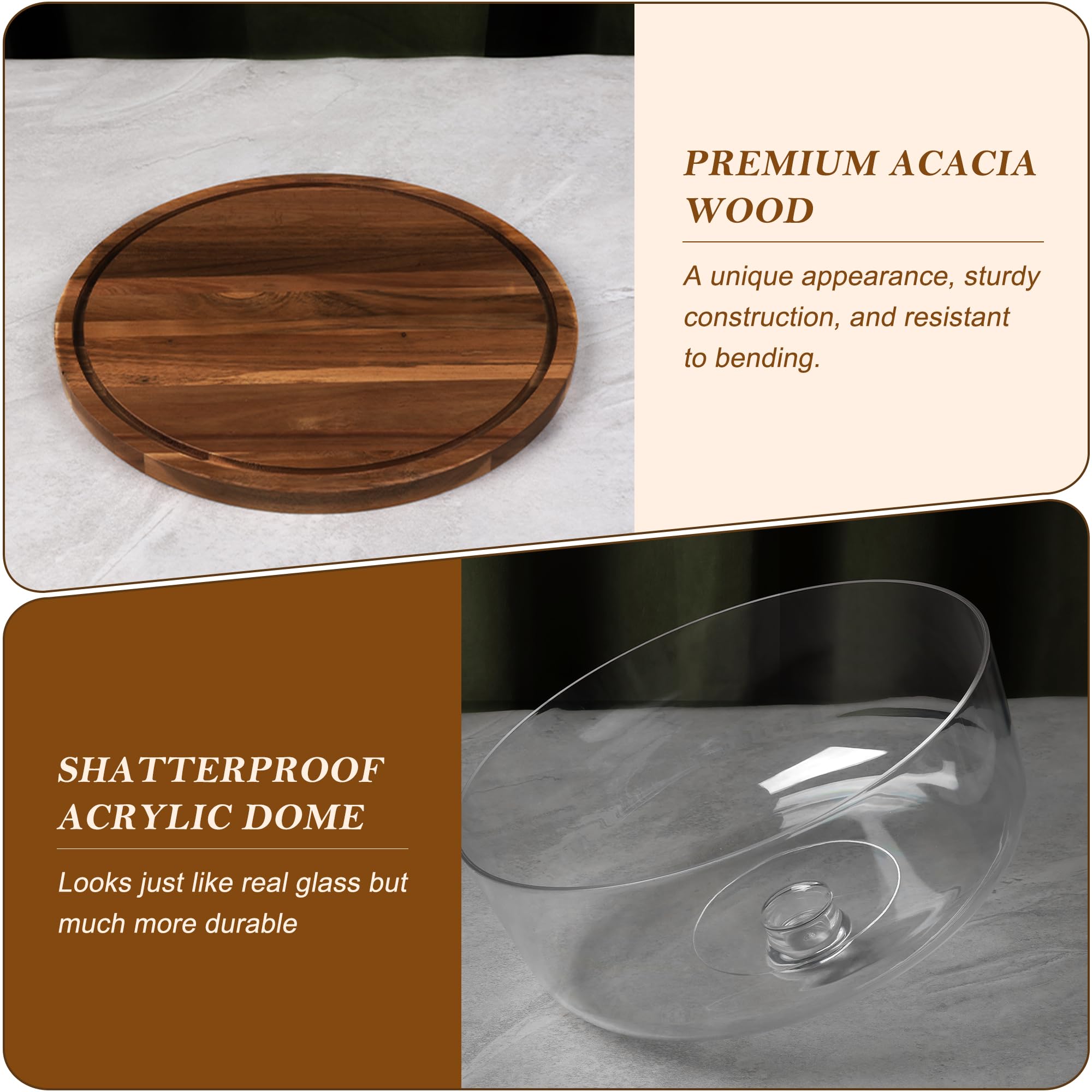 Goodinary® Wooden Cake Stand