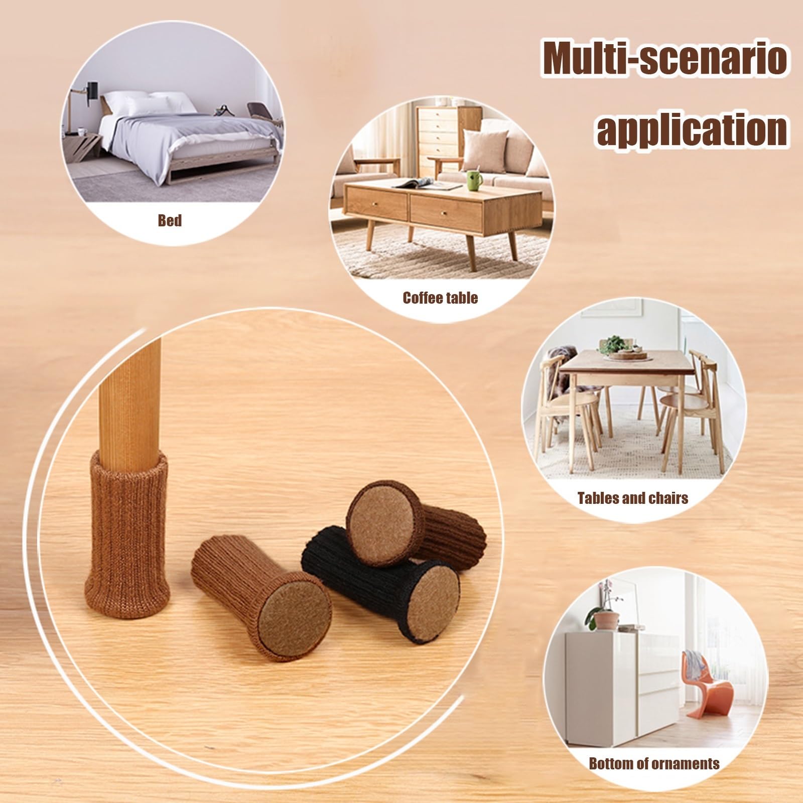 Goodinary® Chair Leg Socks (16 pcs)