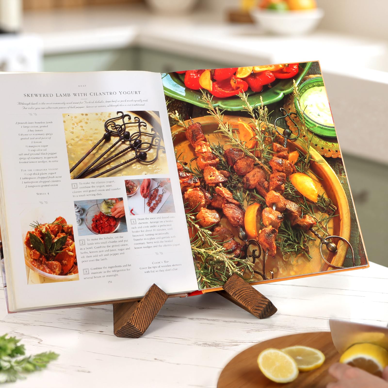 Goodinary® Wooden Cookbook Stand