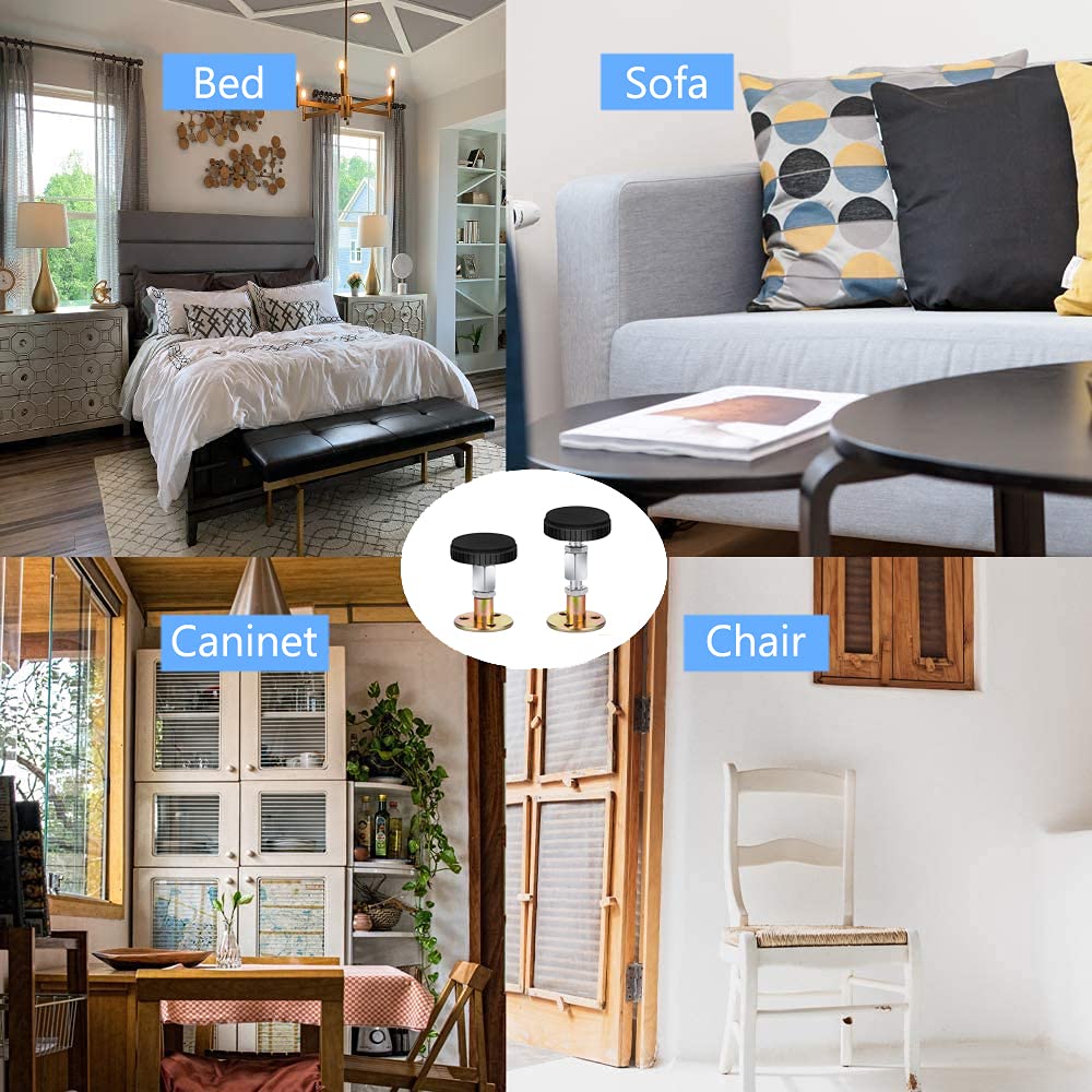 Goodinary® Bed Frame Stabilizer (2 Pcs)