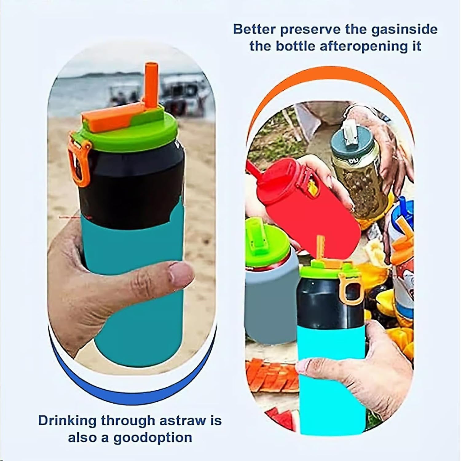 Goodinary® Reusable Can Lid Cover (2 Pcs)