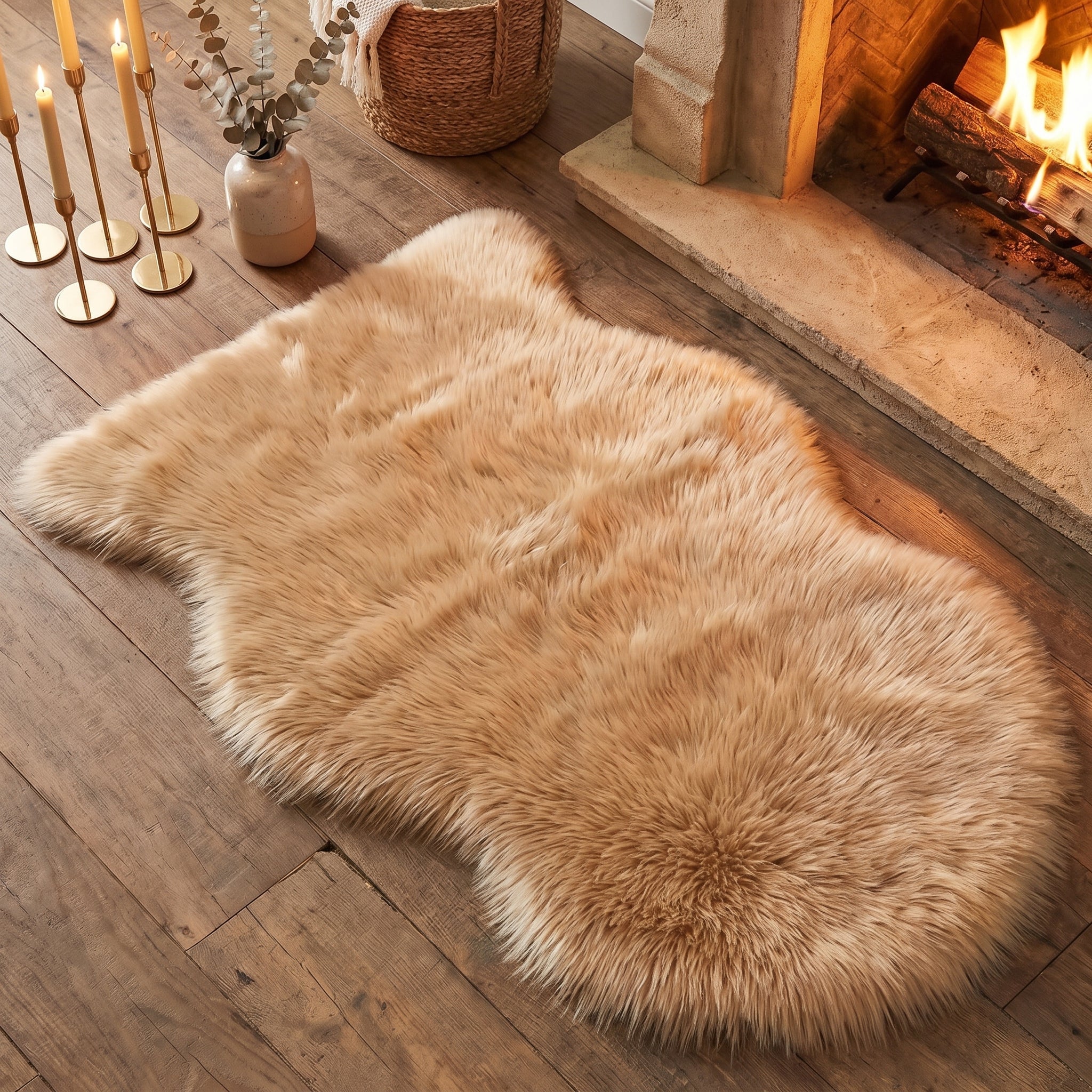 Goodinary® Faux Fur Rug