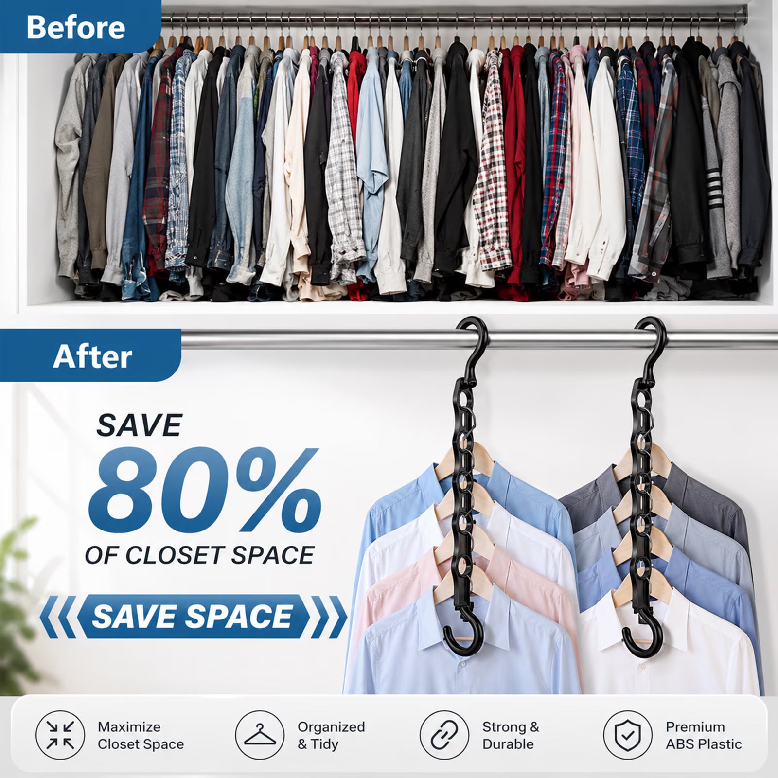 Goodinary® Magic Clothes Hangers