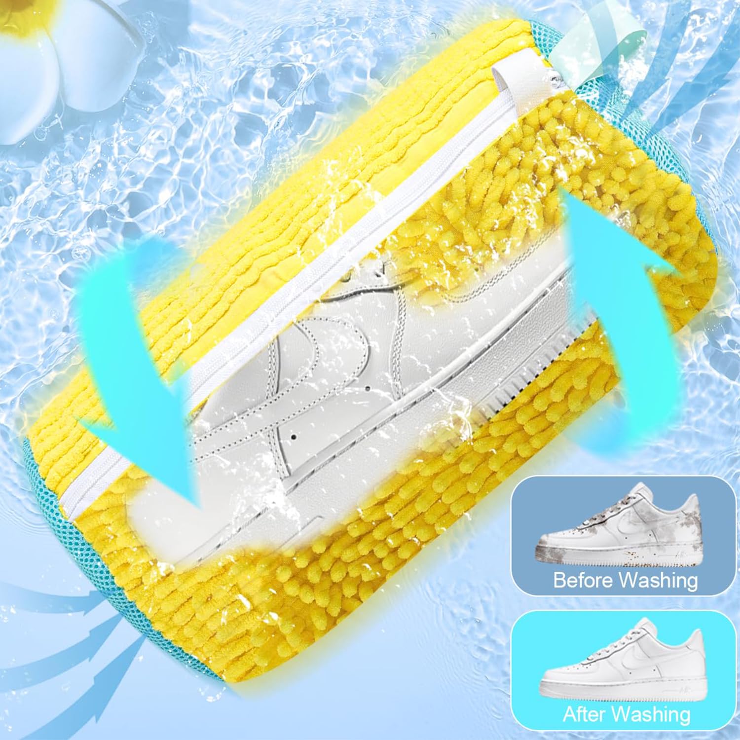 Goodinary® Reusable Shoe Washing Machine Laundry Bag