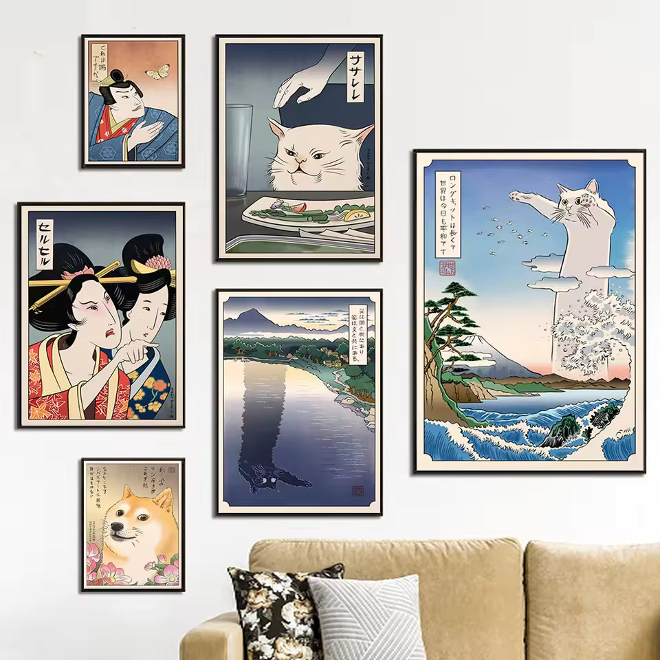 Goodinary® Anime Canvas Wall Art