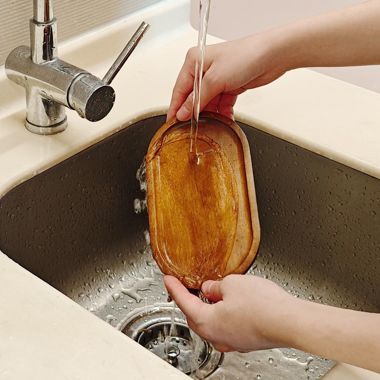 Goodinary® Wooden Serving Tray (3 Pcs)