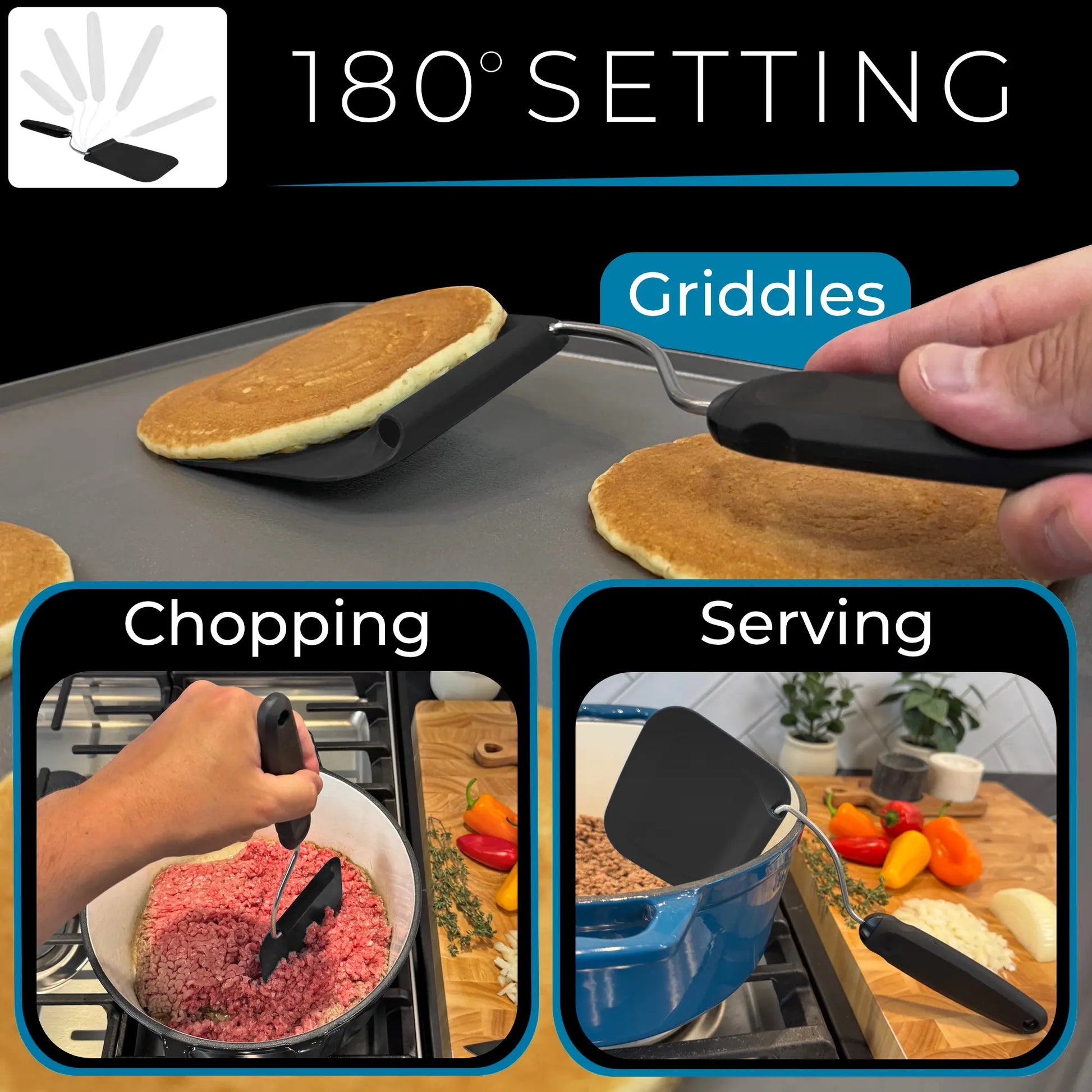 Goodinary® Adjustable Angle Spatula