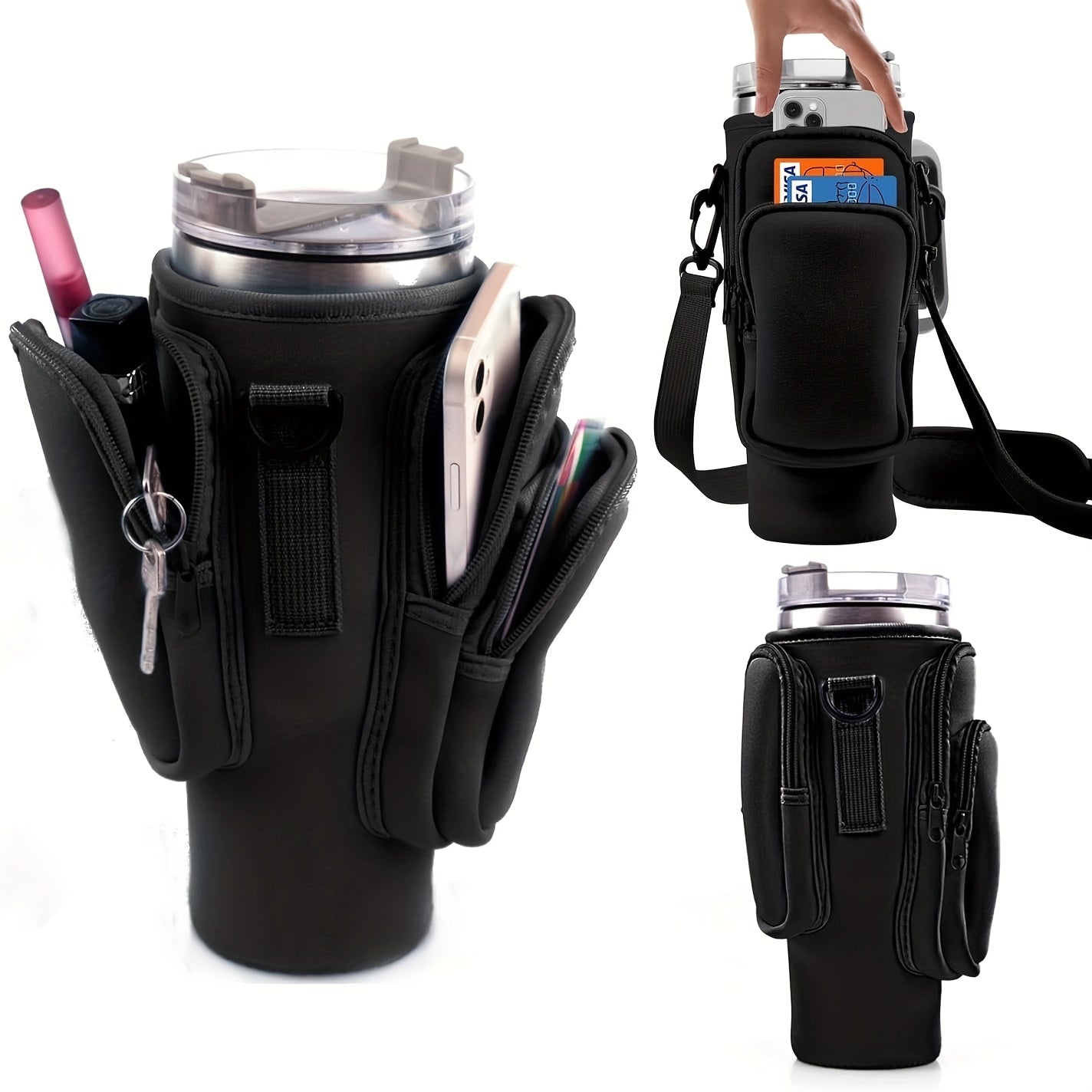 Goodinary® Crossbody Tumbler Carrier