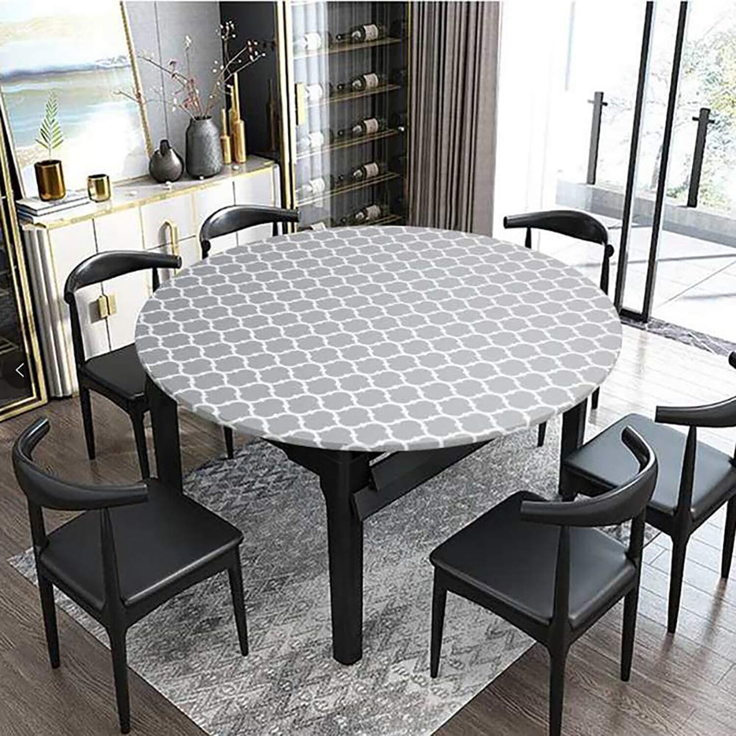 Goodinary® Round Vinyl Tablecloth