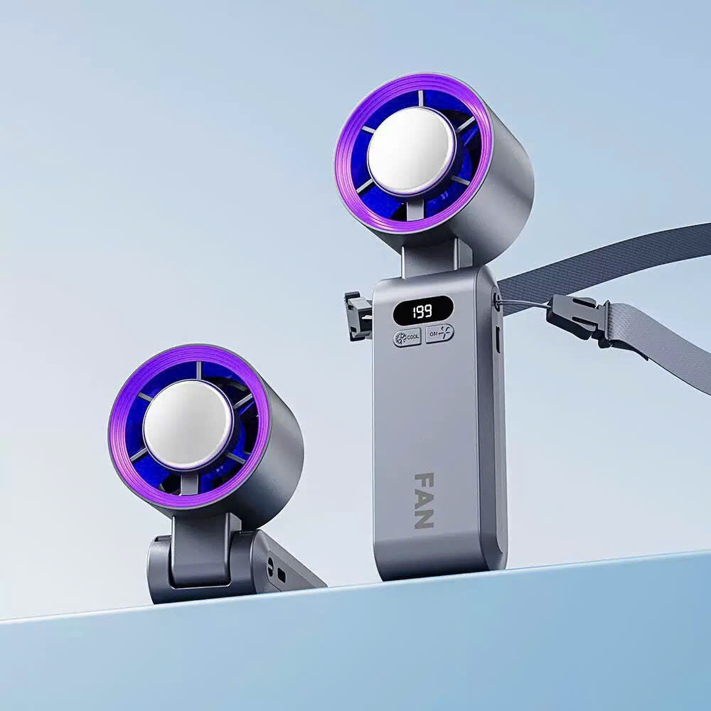 Goodinary® Handheld Portable Turbo Fan With Ice Cooler
