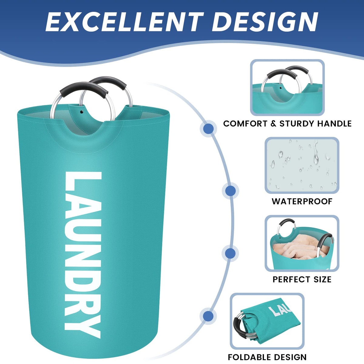 Goodinary® Laundry Hamper Basket