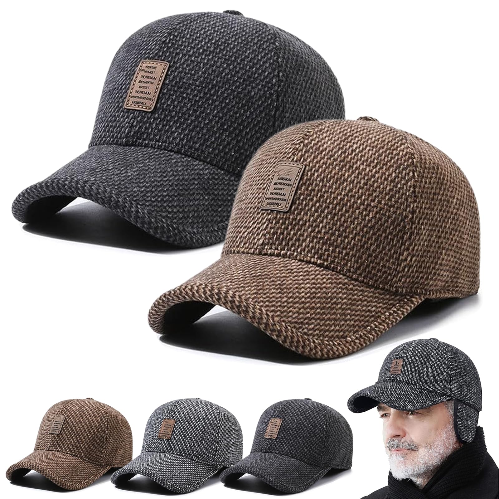 Goodinary® Retro Winter Earflap Cap