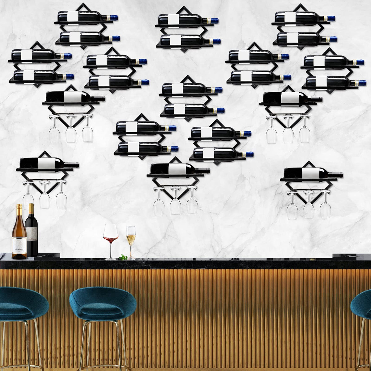 Goodinary® Upside Down Wine Rack