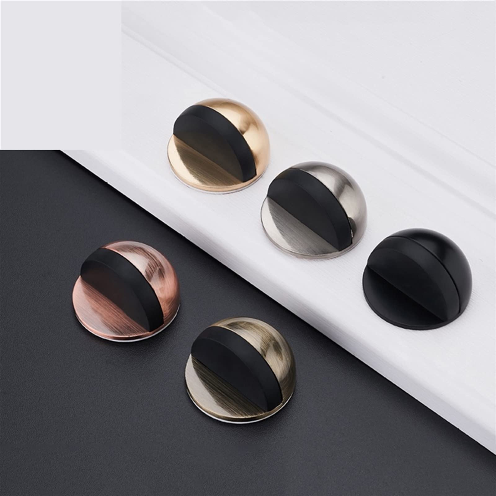 Goodinary® Stainless Steel Magnetic Door Stopper (2 Pcs)