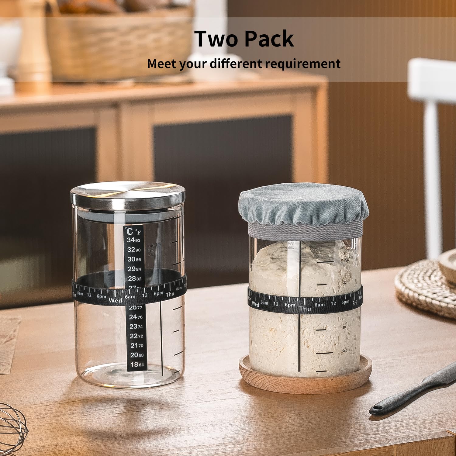 Goodinary® Sourdough Starter Jar