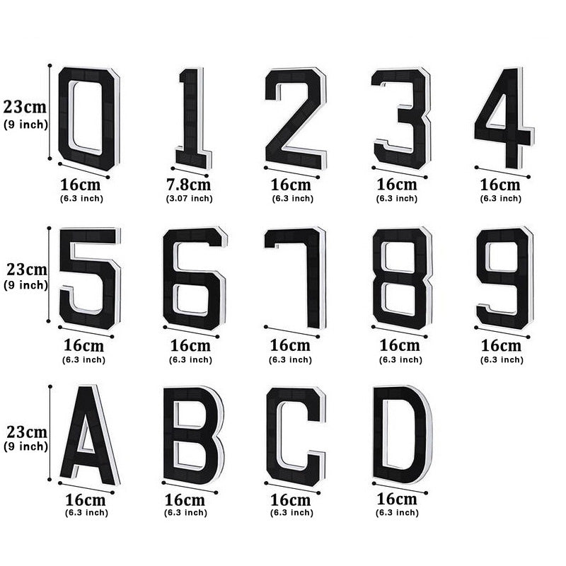 Goodinary® Solar Address Plaque