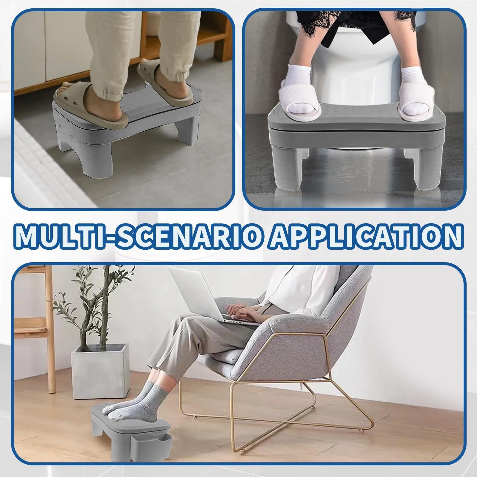 Goodinary® Toilet Footrest Stool