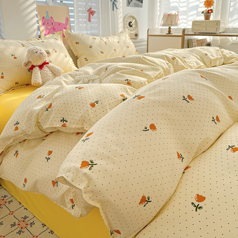 Goodinary® Botanical Duvet Cover Set (4Pcs)