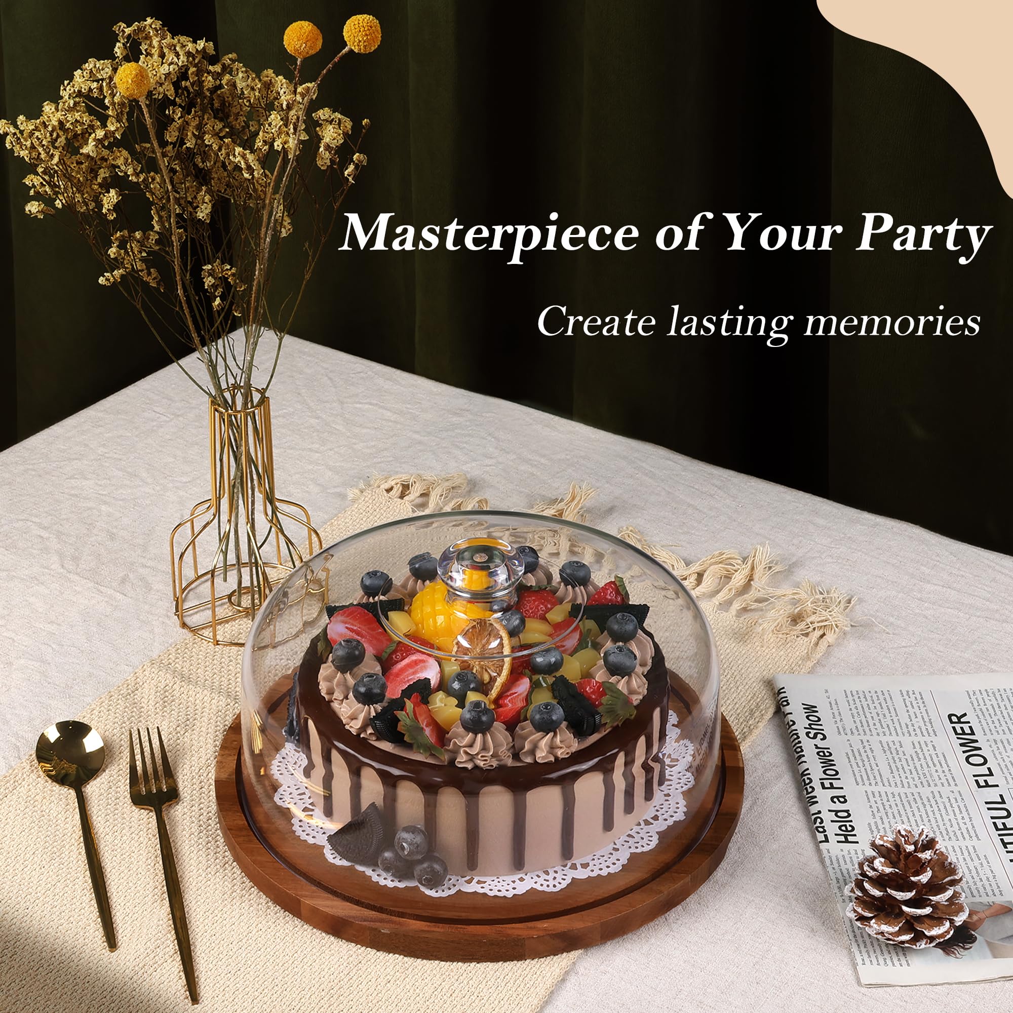 Goodinary® Wooden Cake Stand