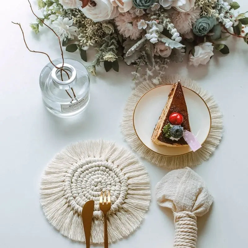 Goodinary® Boho Cotton Coaster Mat Goodinary