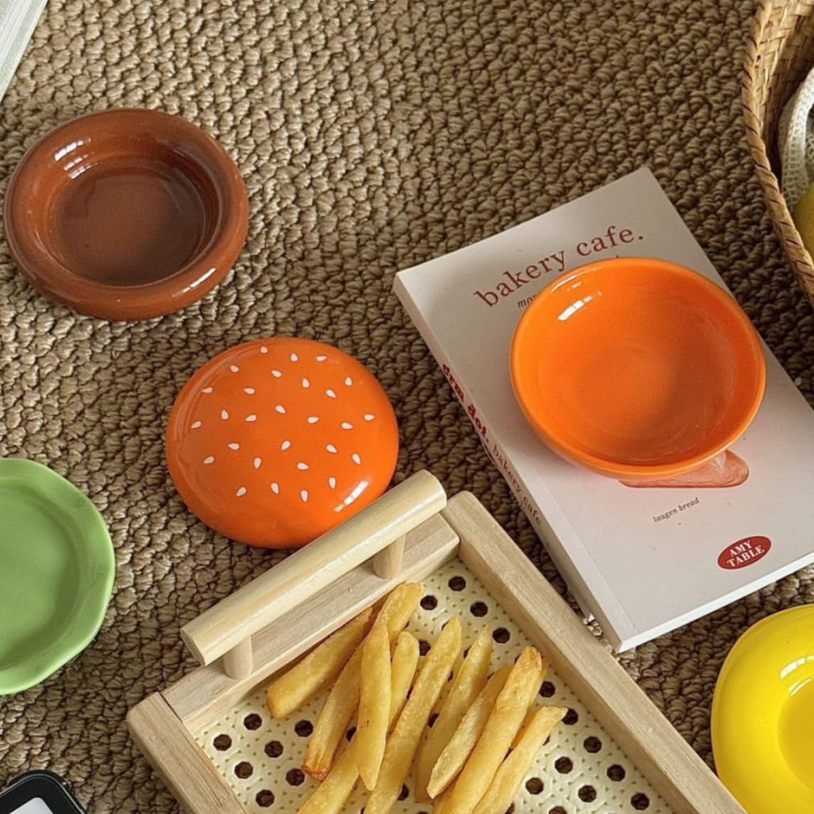 Goodinary® Hamburger Plate Set
