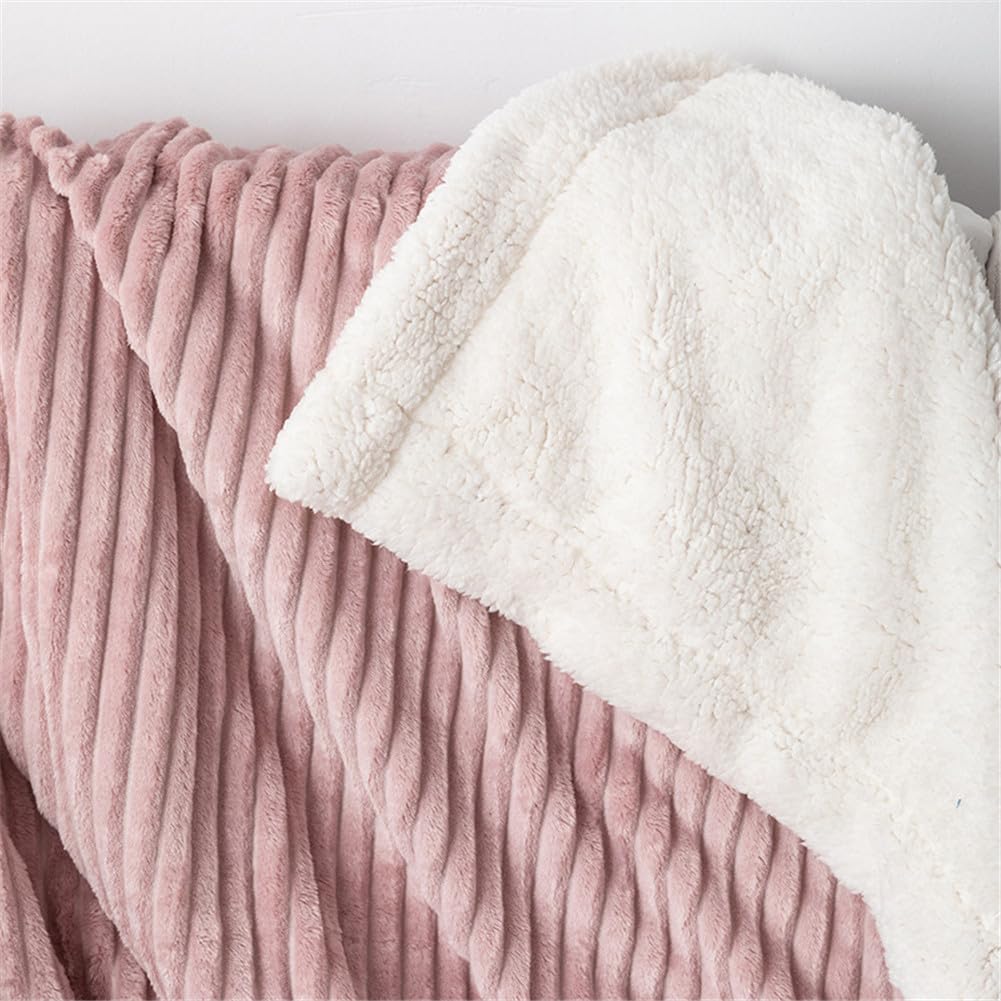 Goodinary® Ribbed Flannel Blanket